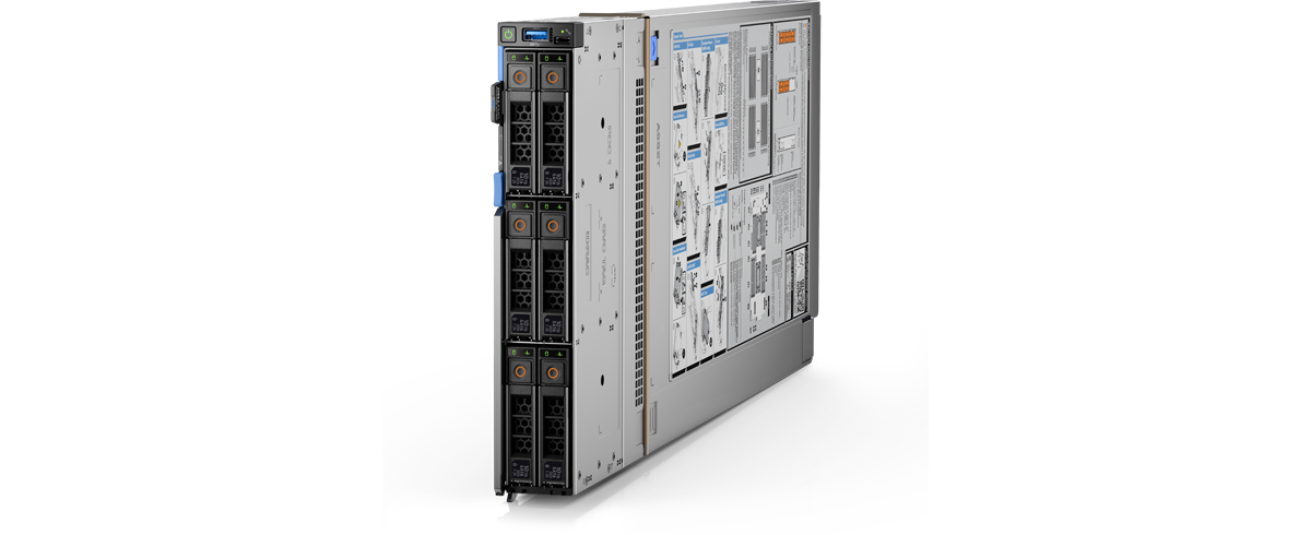 Dell PowerEdge MX750c 4x2.5" SATA/NVMe blade server